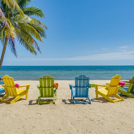 Bella Sway Belize Villa Maya Beach Bagian luar foto