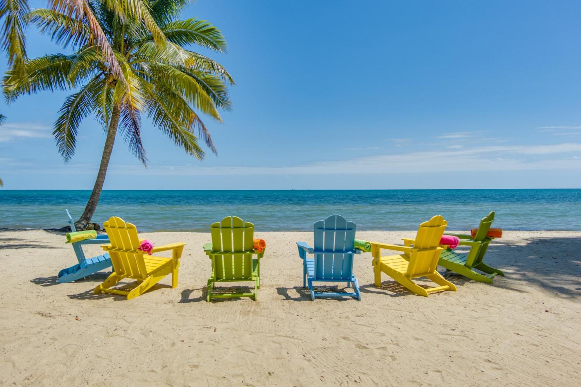 Bella Sway Belize Villa Maya Beach Bagian luar foto