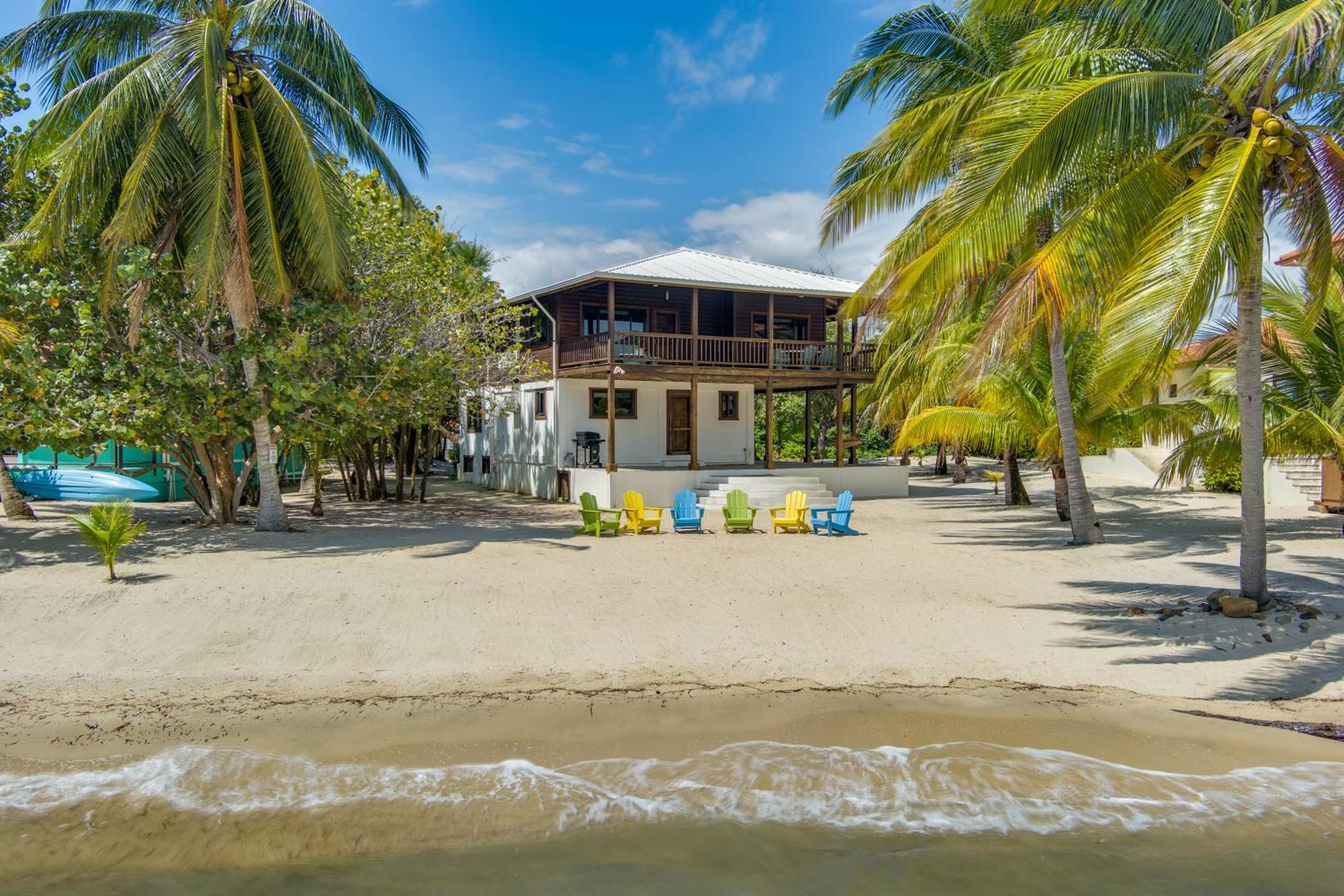 Bella Sway Belize Villa Maya Beach Bagian luar foto